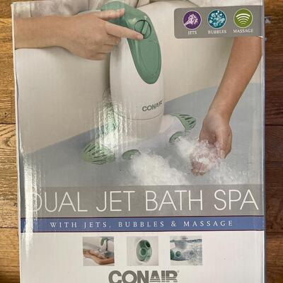 New Conair Dual Jet Bath Spa