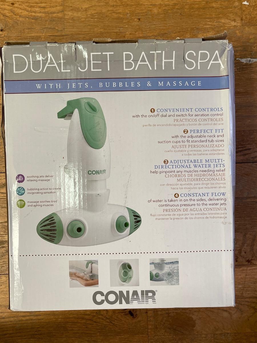 New Conair Dual Jet Bath Spa | EstateSales.org