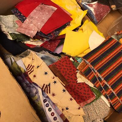 Large Flat of fat squares & other