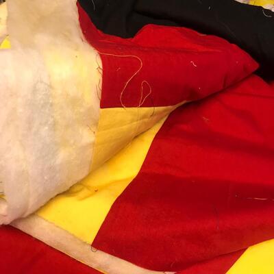 3 Flag style quils, unfinished NATIVE AMERICAN FLAG QUILTS