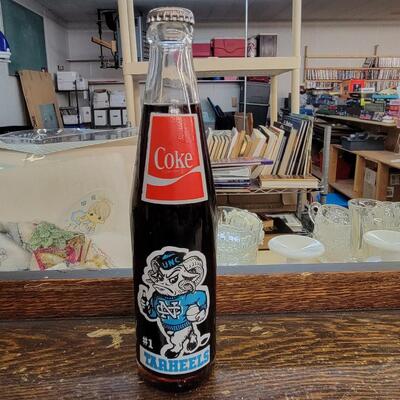 Tarheels coke bottle