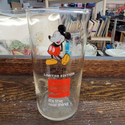 Mickey mouse glass