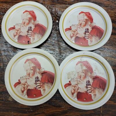 Coke coasters set of 4