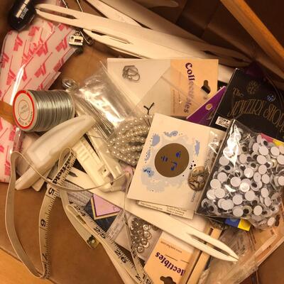 Box of Jewelry making supplies