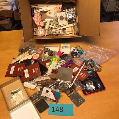 Box of Jewelry making supplies