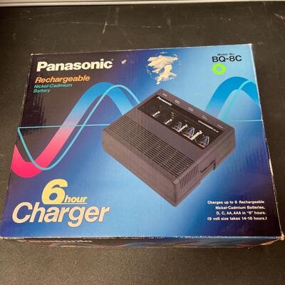 New Panasonic 6 Hour Charger for Batteries