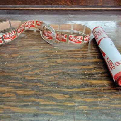 Coke banner & belt