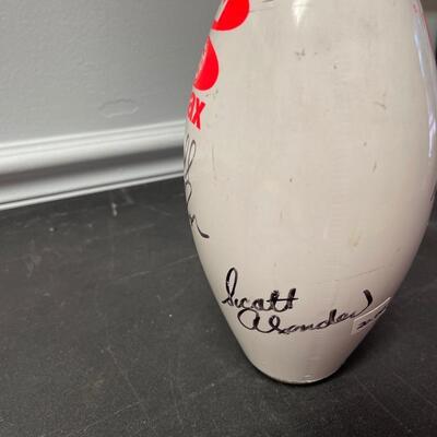 1970's Signed Bowling Pin