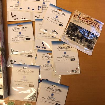 Flat of mostly rhinestones