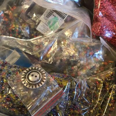 Tool Box of glass beads