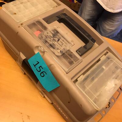 Large Crafting Tool box w/ drawing supplies