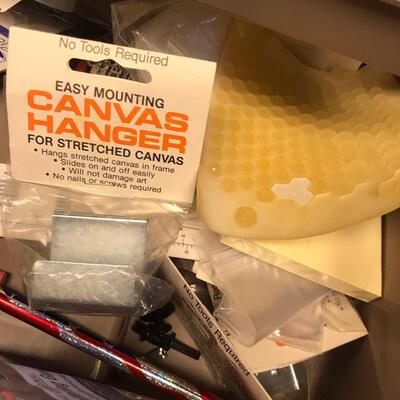 Large Crafting Tool box w/ drawing supplies