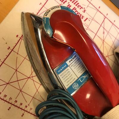 Steamless Iron with Quilt Press pad