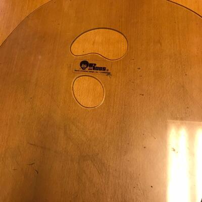 Bob Ross Painter's Pallet & Brushes