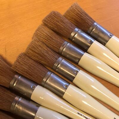 BOB ROSS larger painting brushes & Tools