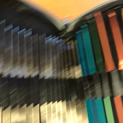 Folio full of Crochet needles hooks