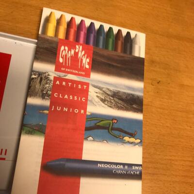 Caran D'Ache Junior Neocolor 2 crayon set