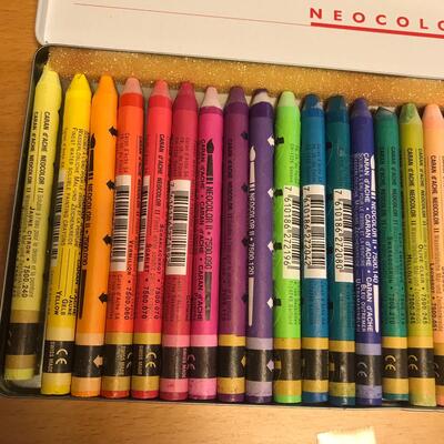 Caran D'Ache Junior Neocolor 2 crayon set