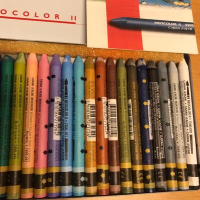 Caran D'Ache Junior Neocolor 2 crayon set