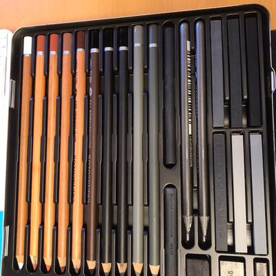 Cretacolor Drawing set Pencil Chalk & Pastels