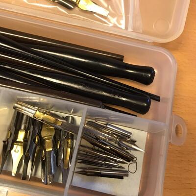 Vintage Calligraphy set