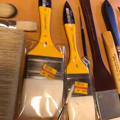 Oil Painting Brushes & Tools