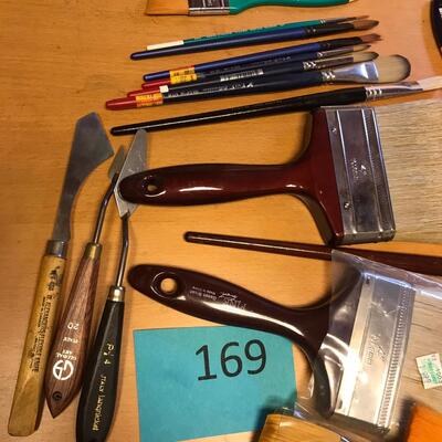 Oil Painting Brushes & Tools