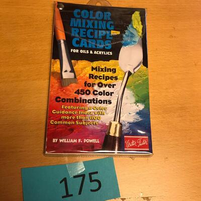 Color Mixing Reipe Cards