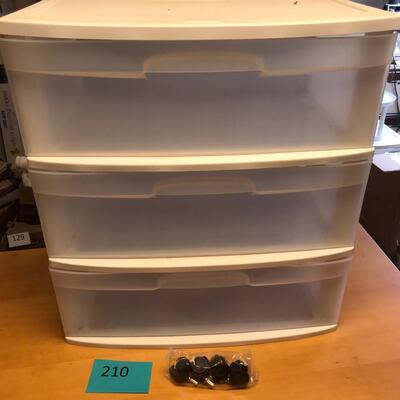 Rubbermade 3 drawer cabinet #3