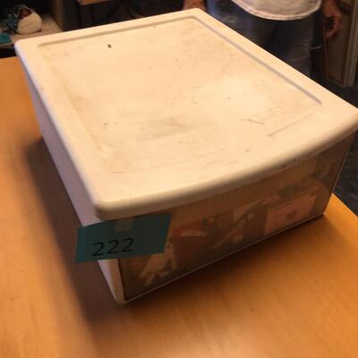 Rubbermade Storage Drawer full of material and other