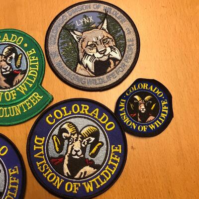 Colorado Department of Wildlife Patches
