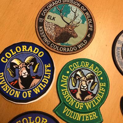 Colorado Department of Wildlife Patches