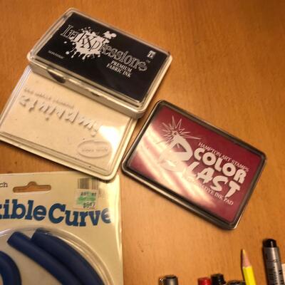 Drawing/ Scrapbooking lot Pens and other