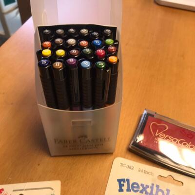 Drawing/ Scrapbooking lot Pens and other