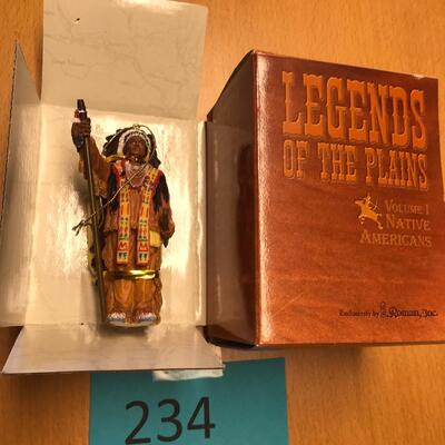 Legends of the Plains Indian Chief Figure