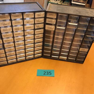 2 12" Hardware Bins