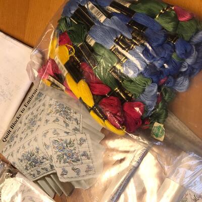 Embroider Quilt Kit