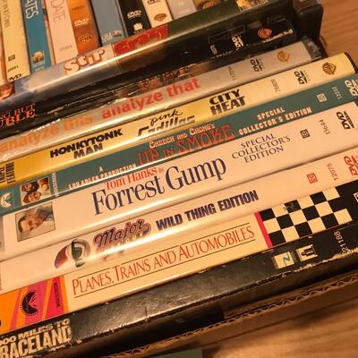 Flat of DVDs Comedy / Romance