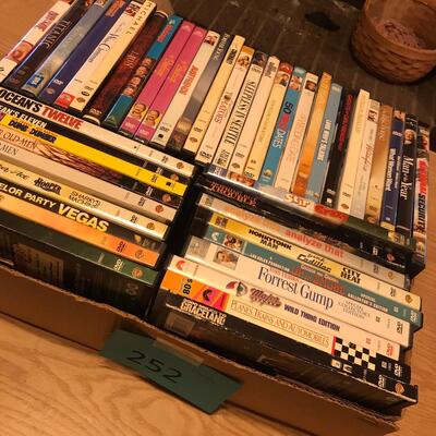 Flat of DVDs Comedy / Romance