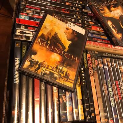 Flat of DVDs Action/ Drama