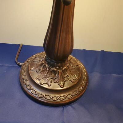 Water Lily Stained Glass Table Lamp
