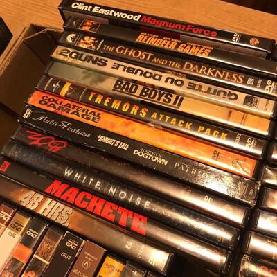 Western & Action DVD Flat