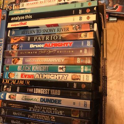 DVD flat of Comedy / Action