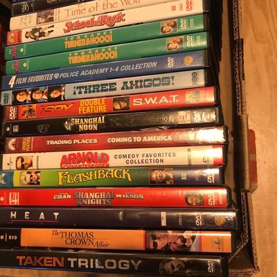 DVD flat of Comedy / Action