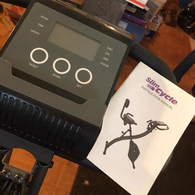 Slim Cycle Stationary Bike