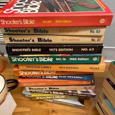 1960's and 1970's Shooter's Bible Books - Mint Condition