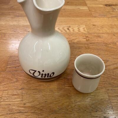 McCoy Vino Vase with Matching Cup