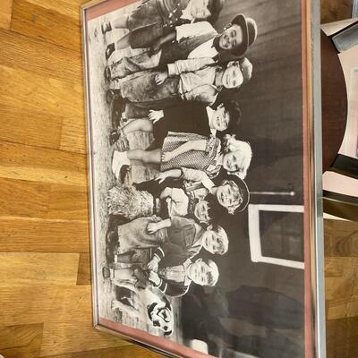 The Little Rascals 1993 Hamilton Collection plus Photograph of Cast of Our Gang (First year with Spanky)