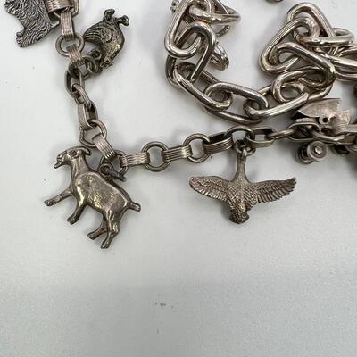 SS 1960s Charm bracelets and 1 SS Baby Carriage  Charm