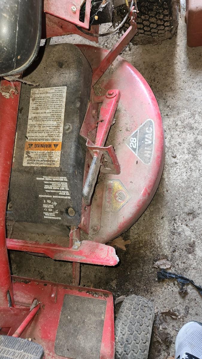 Vintage Snapper Riding Mower 12.5 HP B&S